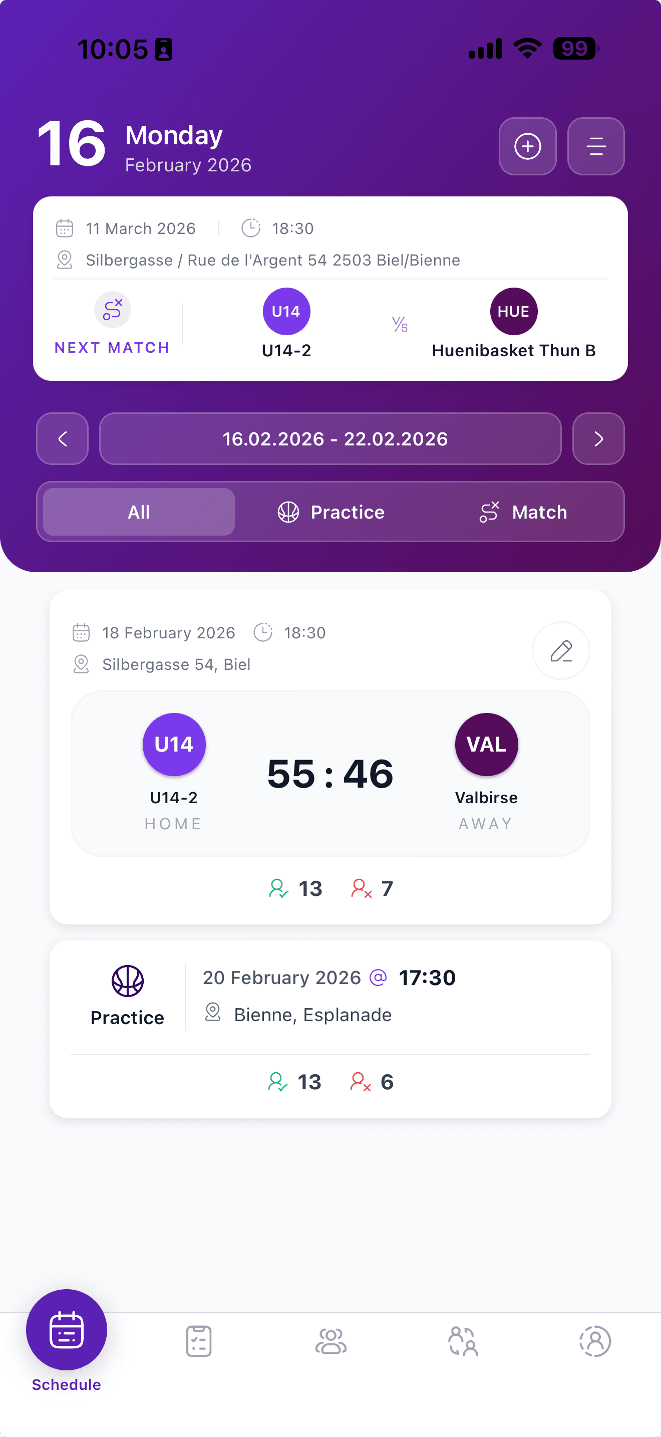 Plan Sessions And See Who’s Coming